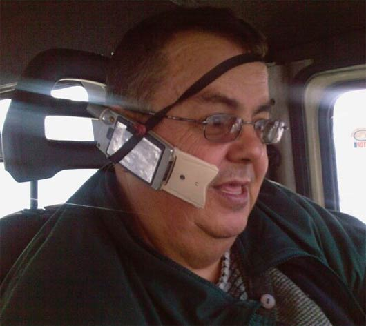 Manos Libres Hasta hace poco, esto era lo más moderno del mundo...