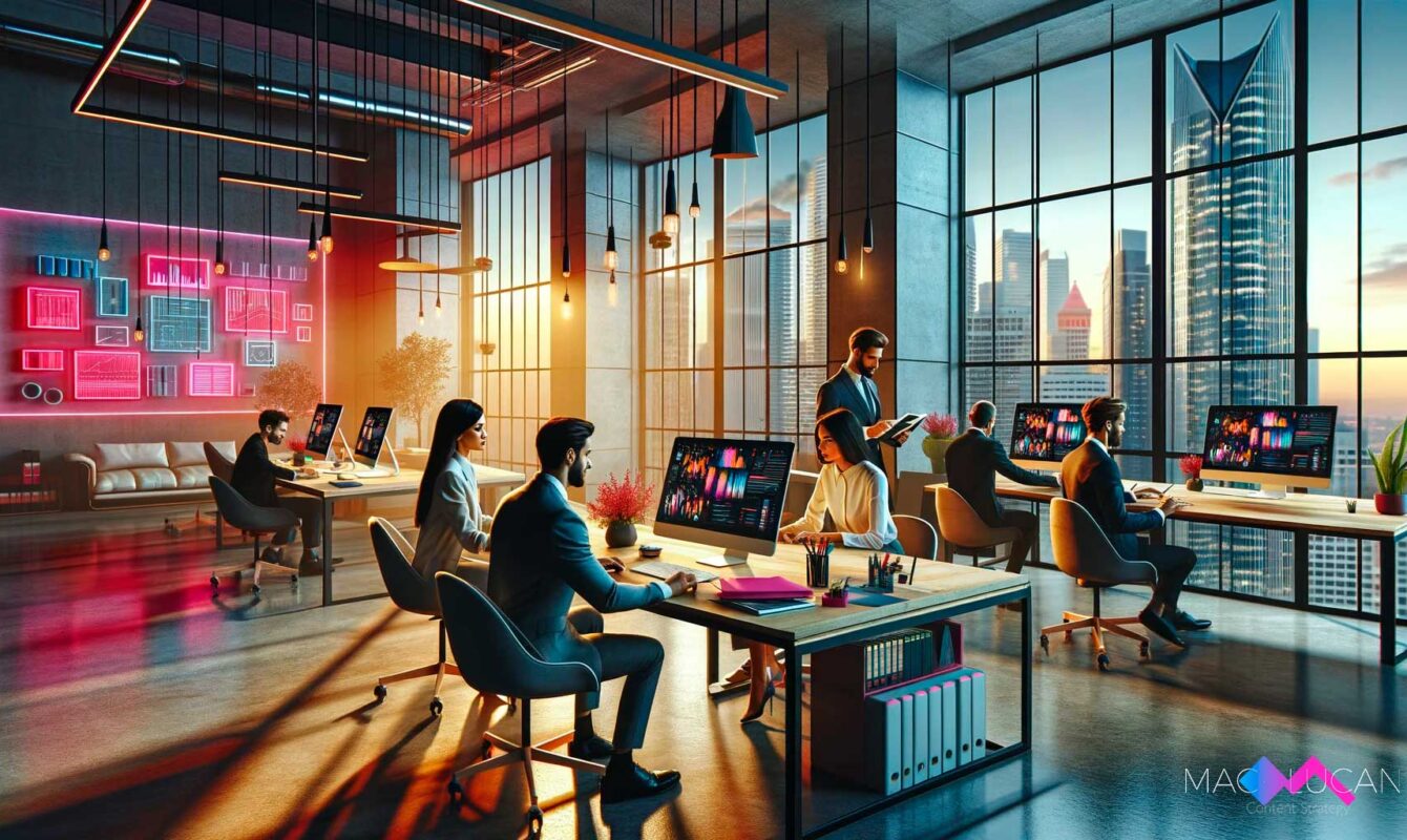 Oficina donde se unen las disciplinas de la Ciberseguridad y el Marketing en la era de la Inteligencia Artificial