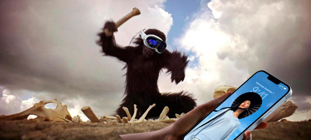 Las gafas de Apple, cambian el paradigma de la interacción con la realidad de los móviles