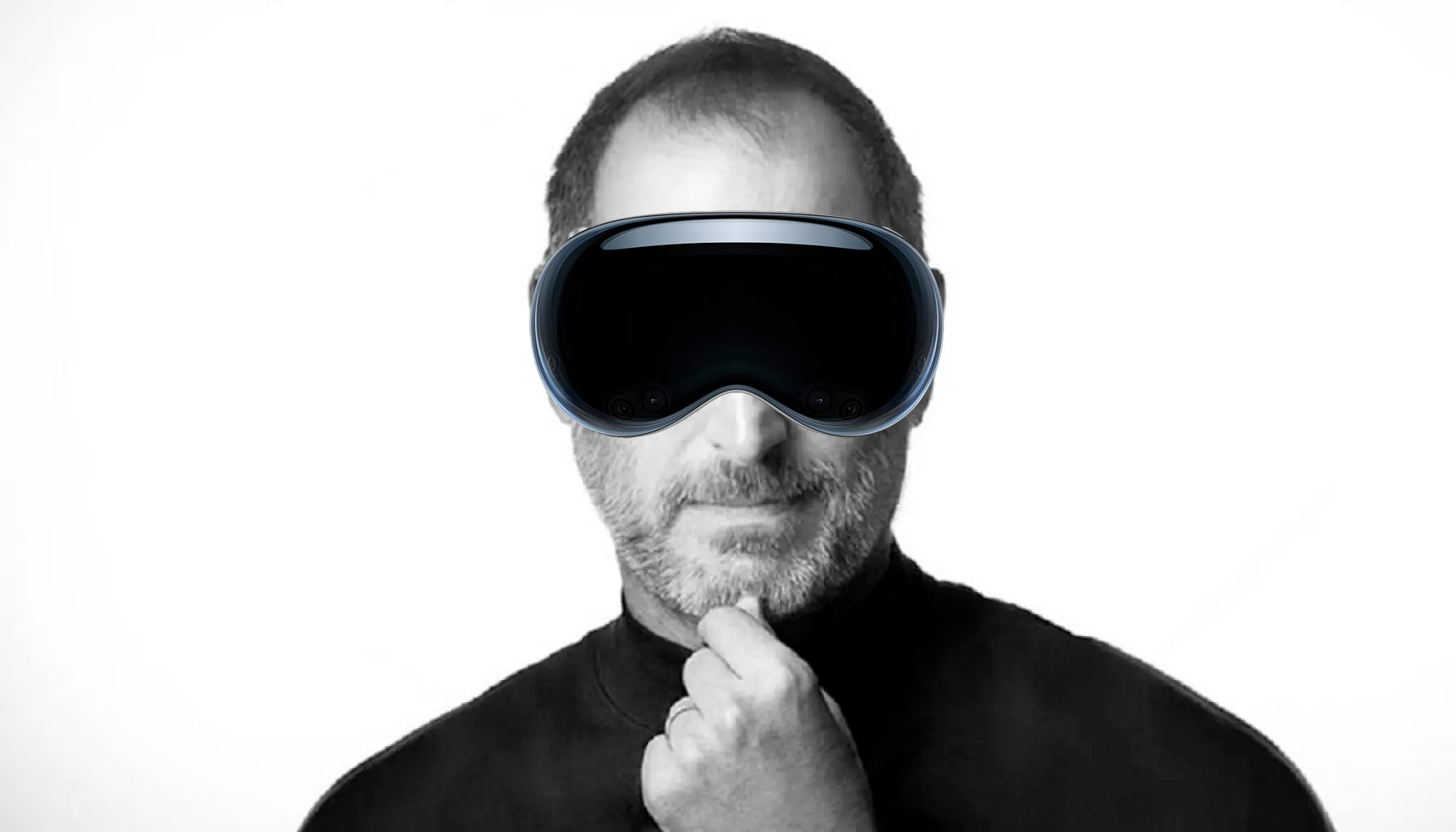 ¿Cómo le quedarían a Steve Jobs unas gafas Apple Vision Pro?