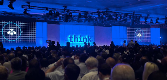 Auditorio lleno durante la conferencia IBM Think, evento global de referencia en tecnología e innovación