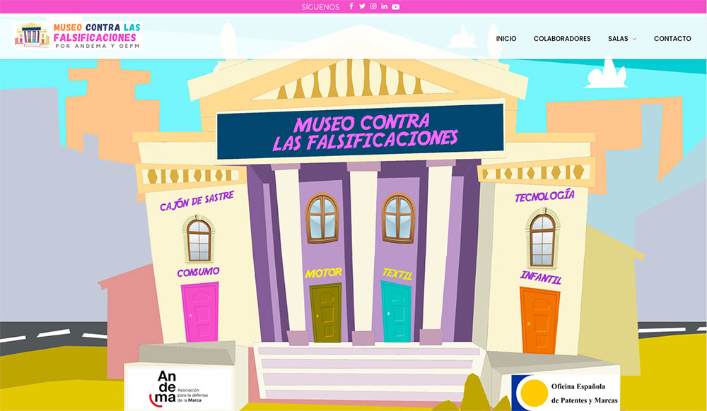 Museo virtual contra las falsificaciones para niños