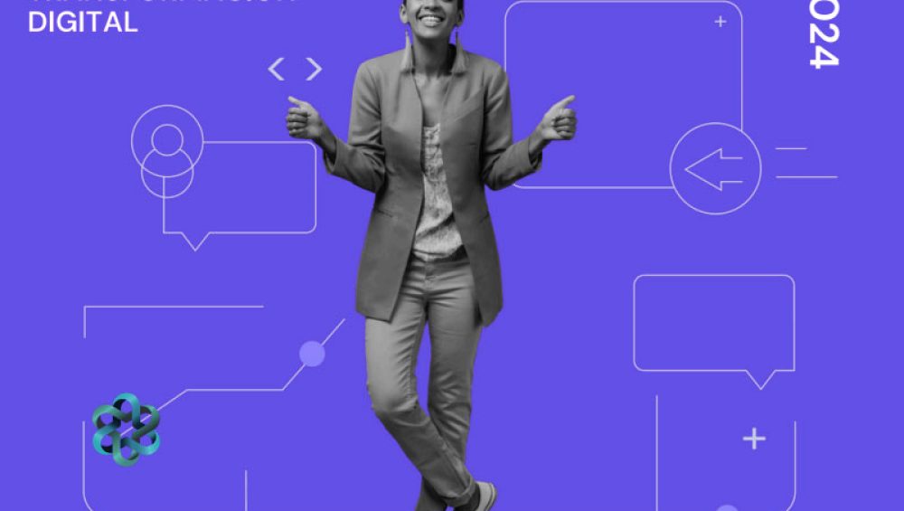 Portada del Observatorio Hostinger sobre la Transformación Digital 2024 con diseño moderno y visual