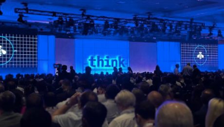 Auditorio lleno durante la conferencia IBM Think, evento global de referencia en tecnología e innovación