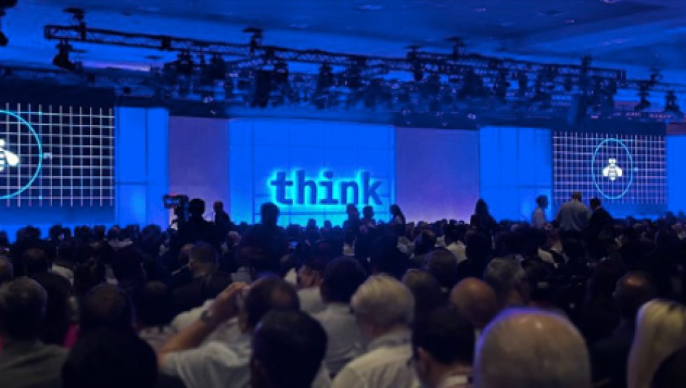 Auditorio lleno durante la conferencia IBM Think, evento global de referencia en tecnología e innovación
