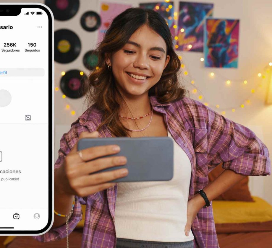 Perfil de Instagram con cero publicaciones y miles de seguidores
